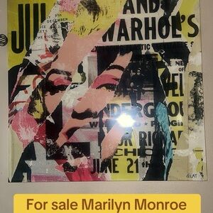 Marilyn Monroe Pop Art Canvas